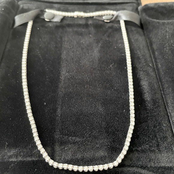 Ring Concierge Diamond Eternity Necklace in 14K White Gold - Picture 1 of 3